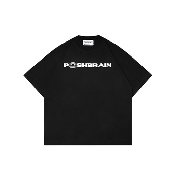 POSHBRAIN SUNN TEE - BLACK